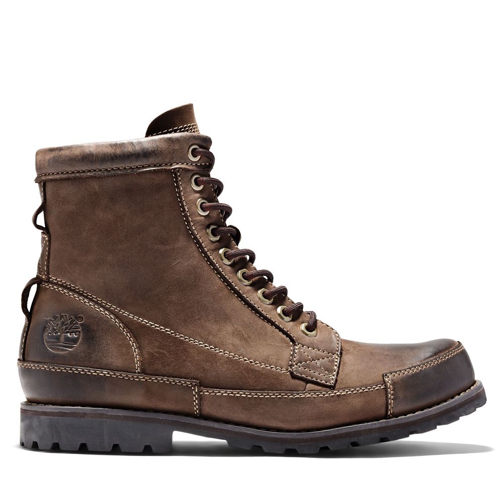 Botas Masculino - Timberland 6-Inch Earthkeepers® Original - XZVUG5173 - Marrom Escuro